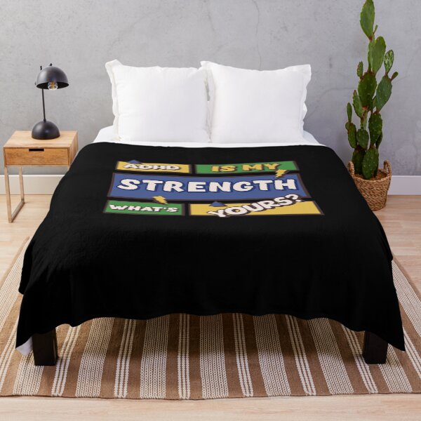 Item preview, ADHD Is My Strength, What's Yours? designed and sold by 2Cheesy4U.