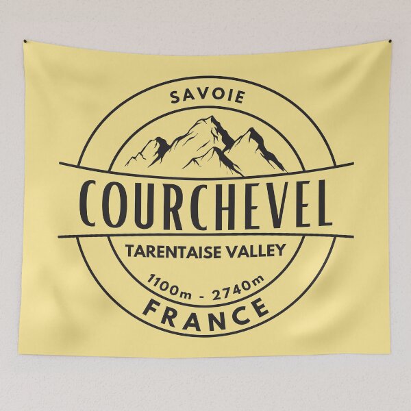 Item preview, Courchevel - Tarentaise Valley - France  designed and sold by GoodOldVintage.