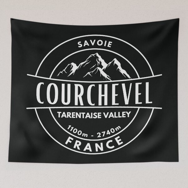 Item preview, Courchevel - Tarentaise Valley - France  designed and sold by GoodOldVintage.