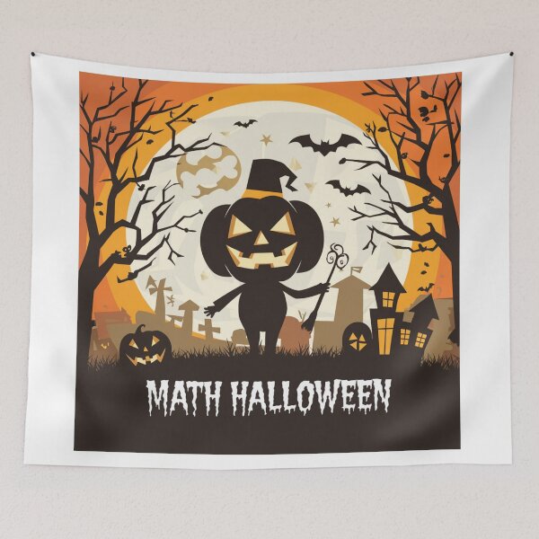 Item preview, "Halloween Math."; Math Halloween  designed and sold by Obinne.