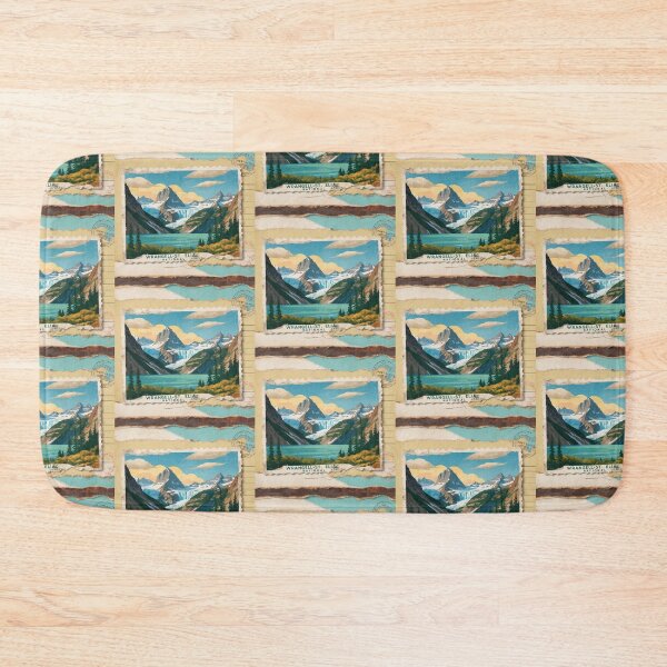 Item preview, Wrangell St Elias Alaska National Park Postcard Vintage Retro Travel designed and sold by TravelPostcardGems.