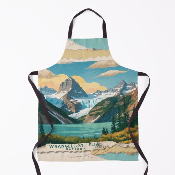 Item preview, Wrangell St Elias Alaska National Park Postcard Vintage Retro Travel designed and sold by TravelPostcardGems.