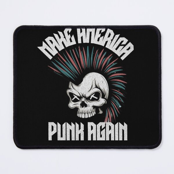 Item preview, Make America Punk Again Mohawk Skull designed and sold by artbybrado.