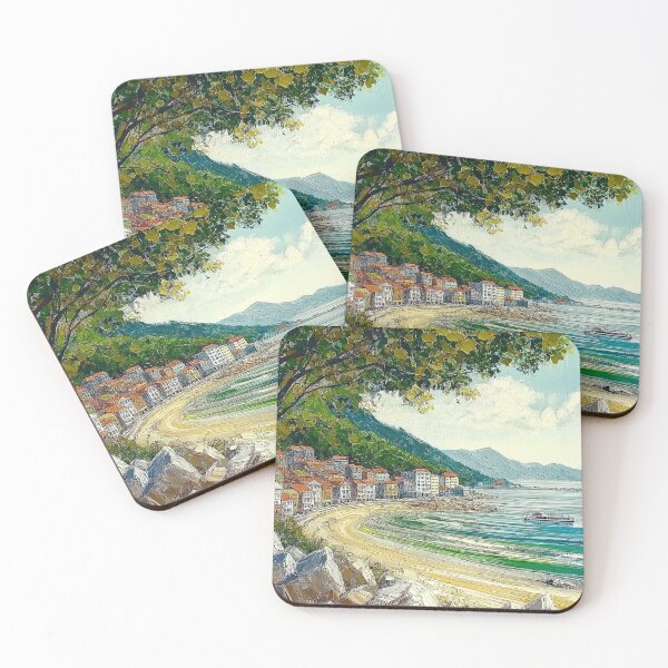 Item preview, Spanish sea side designed and sold by PricklyPeanut.