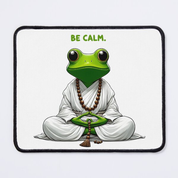 Item preview, Zen Frog  : Serenity in Stillness designed and sold by Susacha.