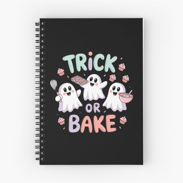 Item preview, Cute Halloween Ghosts Baking Treats - Trick or Bake Design designed and sold by love3617.