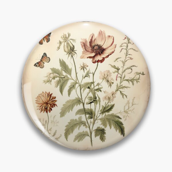 Artikelvorschau, Vintage botanische Illustration entworfen und verkauft von BirdsnStuff.