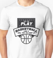 Girls Basketball Sport Gift Unisex T-Shirt