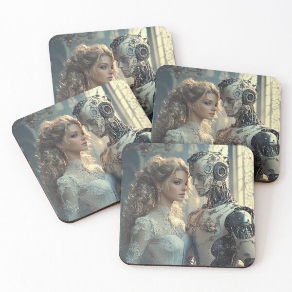 Item preview, Rococo & AI: A Dance Across Time (Blonde I) designed and sold by DeenaZoeyFusion.