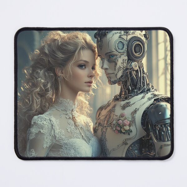 Item preview, Rococo & AI: A Dance Across Time (Blonde I) designed and sold by DeenaZoeyFusion.