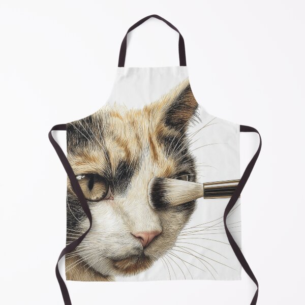 Item preview, kitty doing make up designed and sold by PricklyPeanut.