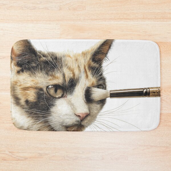 Item preview, kitty doing make up designed and sold by PricklyPeanut.