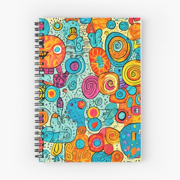 Item preview, Whimsical Doodle Pattern designed and sold by BirdsnStuff.