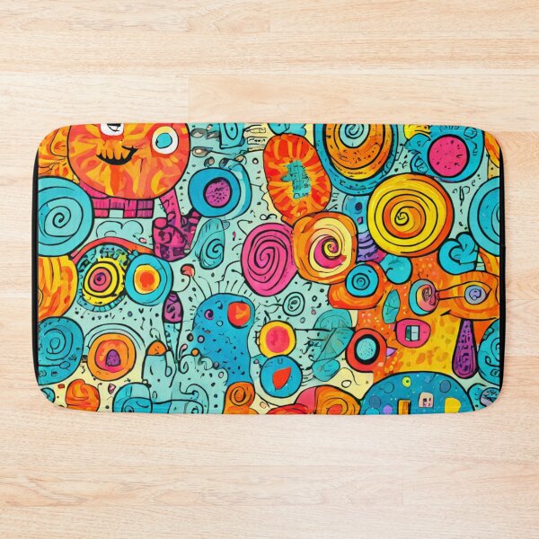 Item preview, Whimsical Doodle Pattern designed and sold by BirdsnStuff.