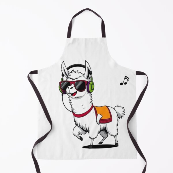 Item preview, Llama with Headphones designed and sold by BikeRelaxStudio.