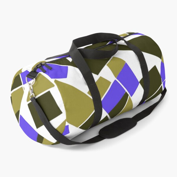 Item preview, Geodesic Geometric Abstract Art 8 Blue Khaki designed and sold by taiche.