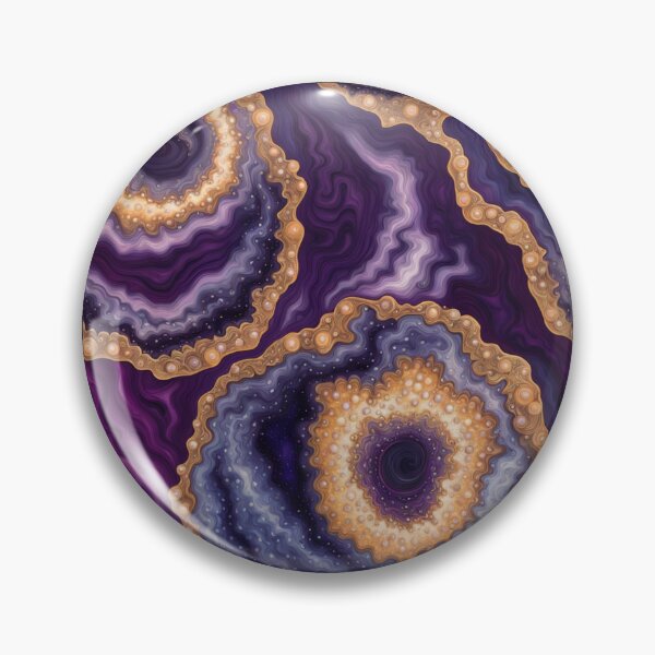 Item preview, Purple Cosmic Geode Swirl designed and sold by BirdsnStuff.