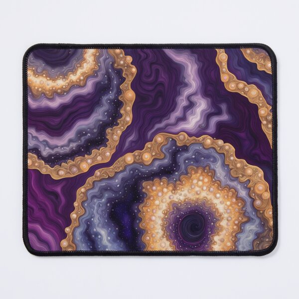 Item preview, Purple Cosmic Geode Swirl designed and sold by BirdsnStuff.