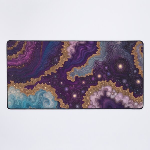 Item preview, Purple Cosmic Geode Swirl designed and sold by BirdsnStuff.