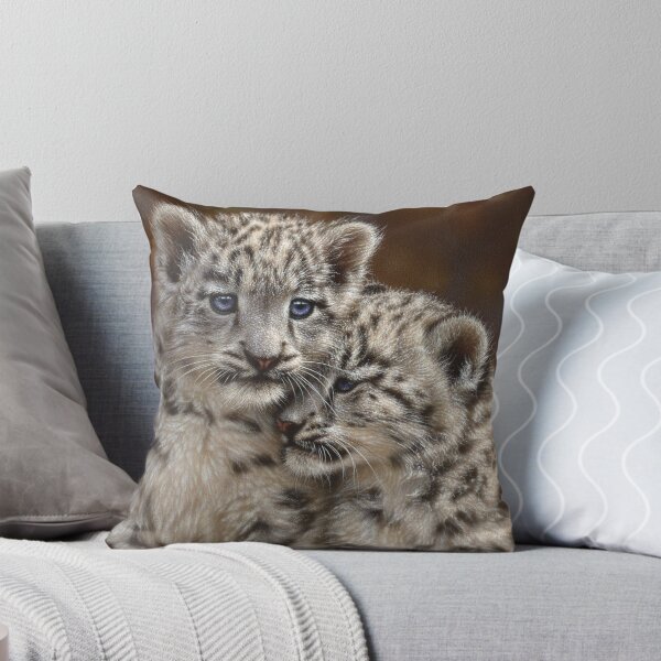 Item preview, Snow Leopard Cubs "Playmates" designed and sold by Collin Bogle.