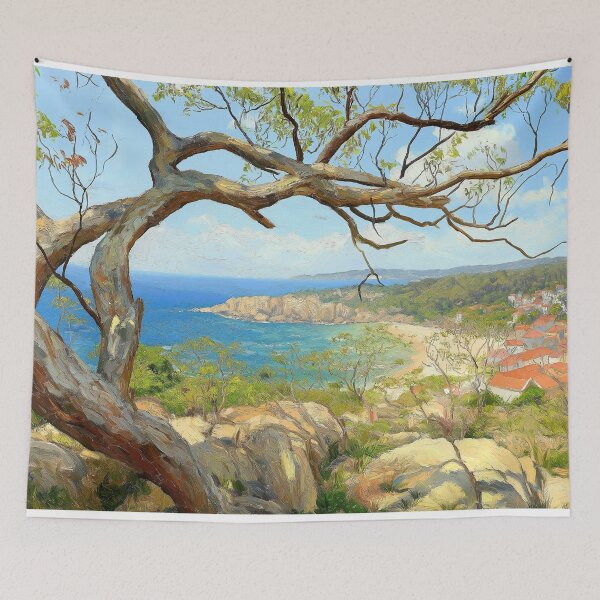 Item preview, Spanish sea side designed and sold by PricklyPeanut.