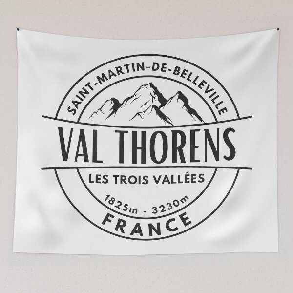 Item preview, Val Thorens - Les Trois Vallées - France  designed and sold by GoodOldVintage.