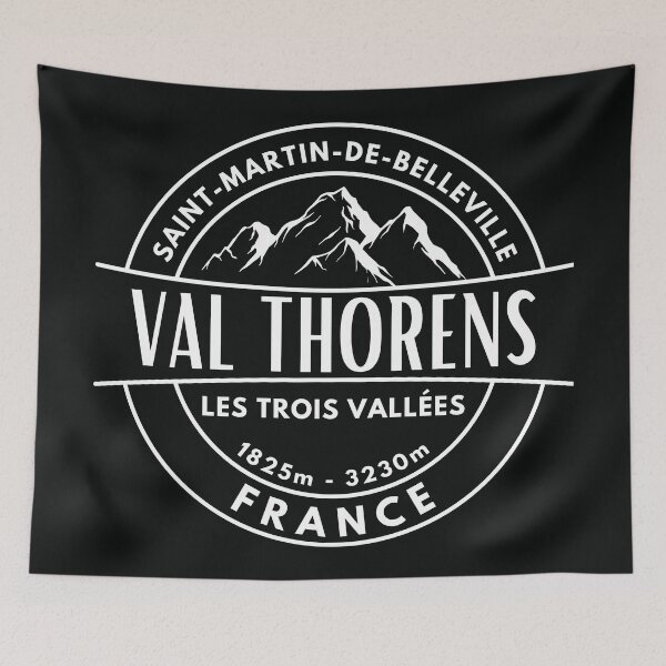Item preview, Val Thorens - Les Trois Vallées - France  designed and sold by GoodOldVintage.