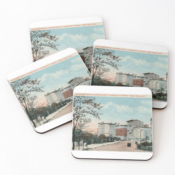 Item preview, New York City, Riverside Drive from 95th Street 1920s Vintage Inspired  designed and sold by markomundo.