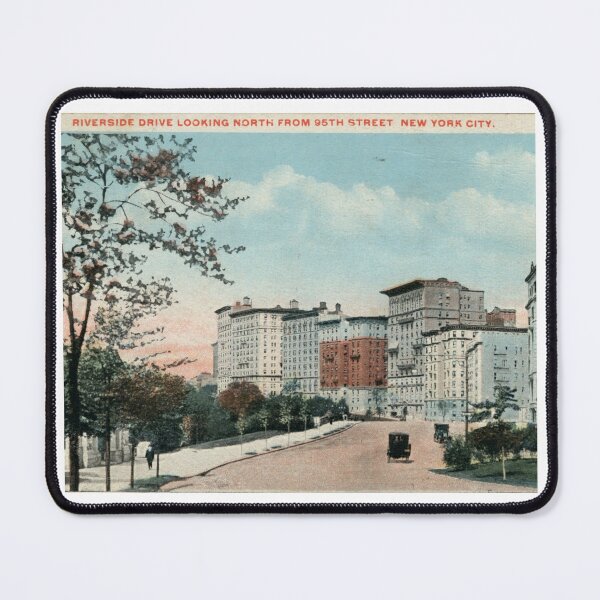 Item preview, New York City, Riverside Drive from 95th Street 1920s Vintage Inspired designed and sold by markomundo.
