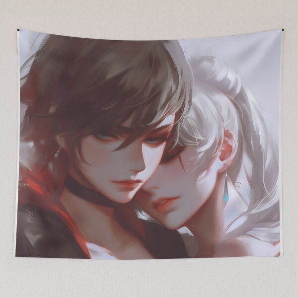 Item preview, White Rose (Weiss Schnee and Ruby Rose) - RWBY 13 designed and sold by Infinite-Aspire.