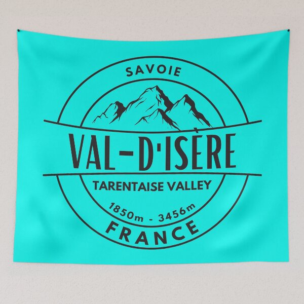 Item preview, Val-d'Isère - Tarentaise Valley - France  designed and sold by GoodOldVintage.