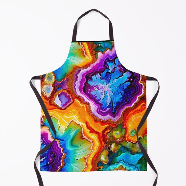 Item preview, Rainbow Geode Fantasy Pattern designed and sold by BirdsnStuff.
