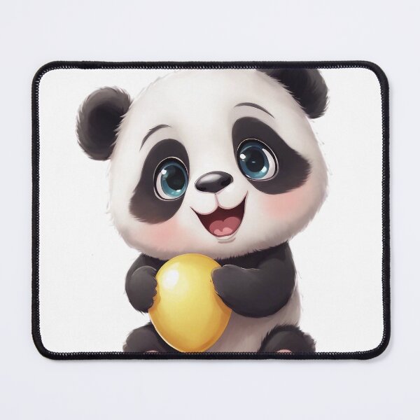 Item preview, Panda's Balloon Adventure designed and sold by kneilingprints.