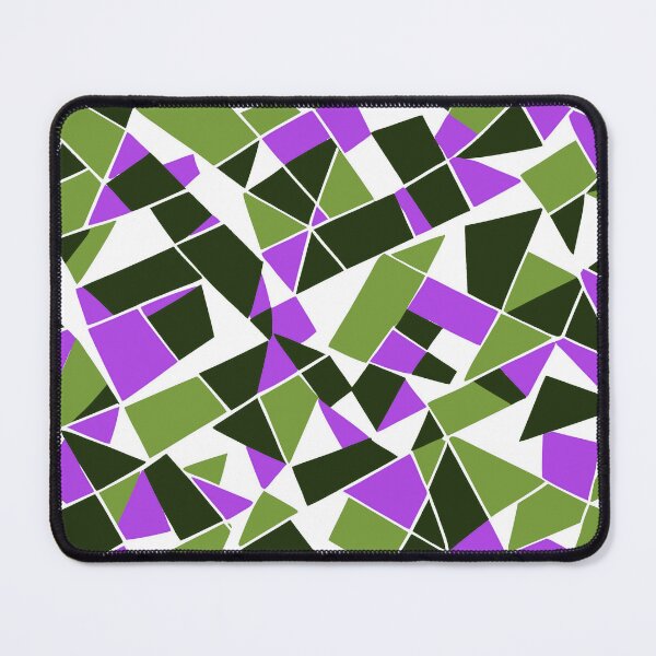 Item preview, Geodesic Geometric Abstract Art 9 Lilac Green designed and sold by taiche.