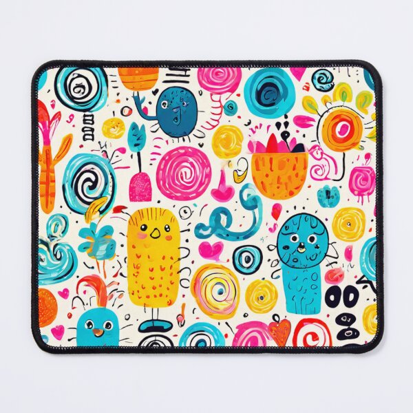 Item preview, Whimsical Doodle Pattern designed and sold by BirdsnStuff.