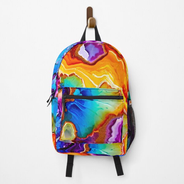 Item preview, Rainbow Geode Fantasy Pattern designed and sold by BirdsnStuff.