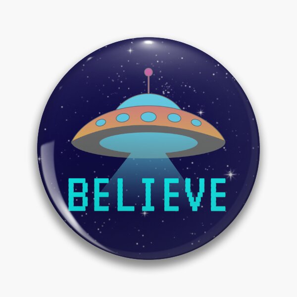 Item preview, Believe UFO space Design designed and sold by CarefulCreation.