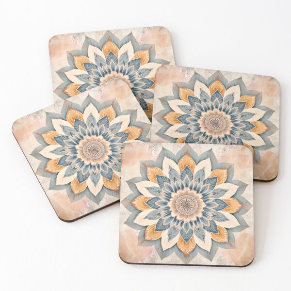 Artikelvorschau, Strukturiertes Boho-Mandala-Muster entworfen und verkauft von BirdsnStuff.