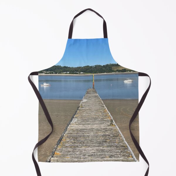 Item preview, Pontoon at Ferryside, Carmarthenshire. designed and sold by WondersOfWales.