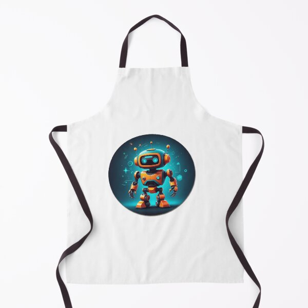 Item preview, a vibrant and friendly robot designed with a child-friendly aesthetic. designed and sold by ERA369.