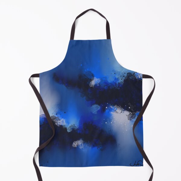 Item preview, Monochromatic Blue Abstract designed and sold by Joey Santiago.