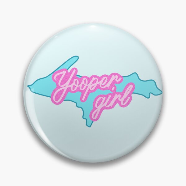 Item preview, Yooper girl (teal & pink) designed and sold by SnugbugStudios.