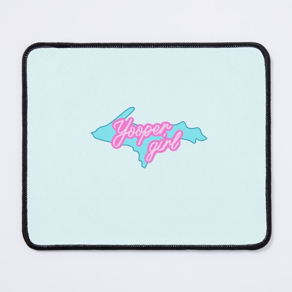 Item preview, Yooper girl (teal & pink) designed and sold by SnugbugStudios.
