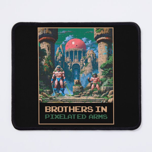 Item preview, Brothers in Pixelated Arms designed and sold by MagicAxe.