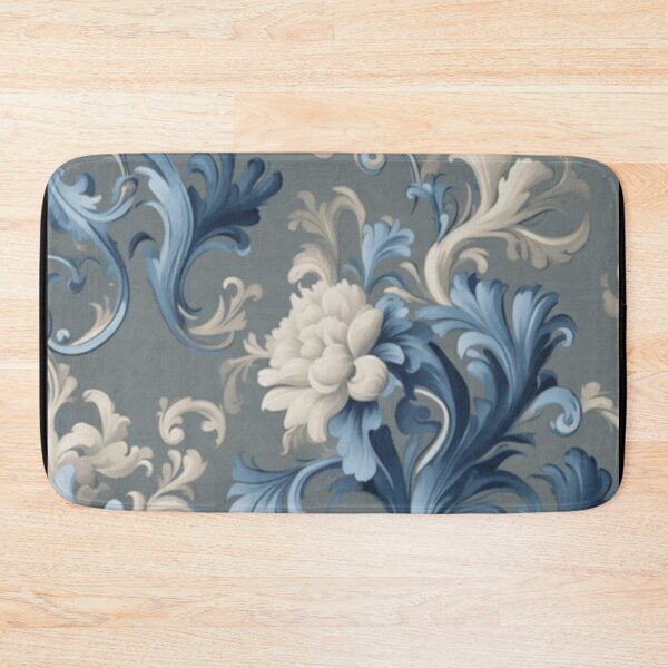 Item preview, Etheral Rococo Swirl Florals designed and sold by BirdsnStuff.