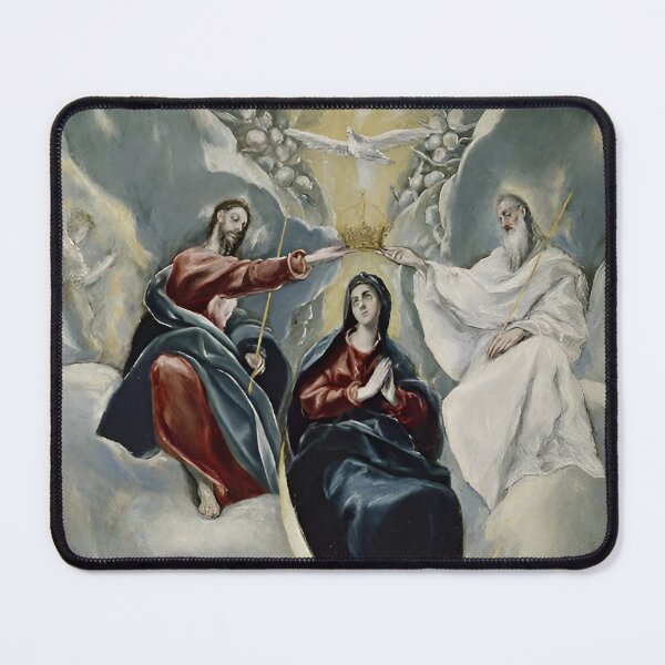 Item preview, El Greco Coronation Of The Virgin Art Poster designed and sold by Teetans.