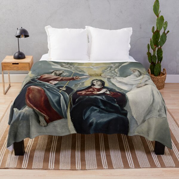 Item preview, El Greco Coronation Of The Virgin Art Poster designed and sold by Teetans.