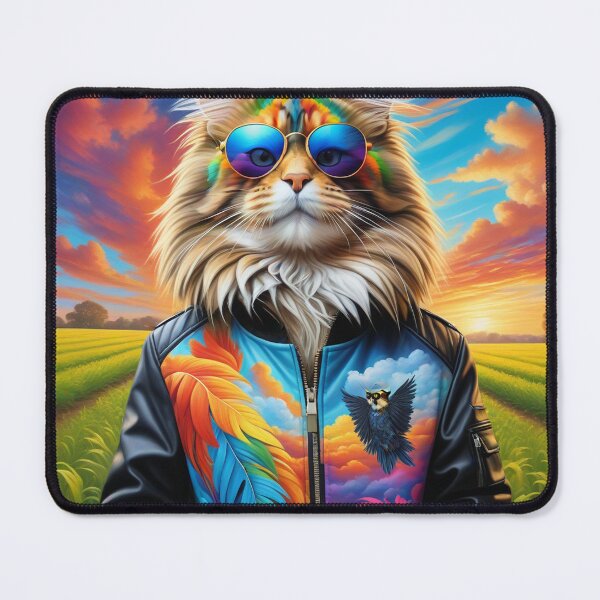 Item preview, Oscar the adventurous cat your pet friend designed and sold by roman747.