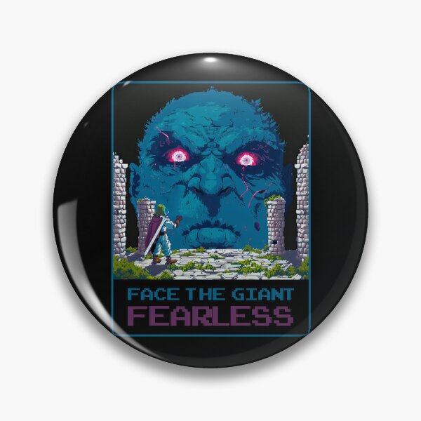 Item preview, Face the Giant Fearless designed and sold by MagicAxe.