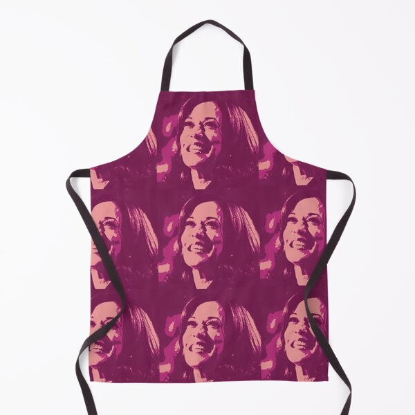 Artikelvorschau, Kamala Harris Smiling at DNC - Joyful Warrior in Plums entworfen und verkauft von Thelittlelord.